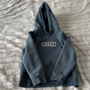 Kith Kids shark blue Hoodie size 8/9
